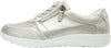 Waldlaufer M-Ira very wide zip in silver grey detailed leather lace up