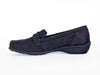 Ara nubuck loafer trim Goretex-NAVY BLUE