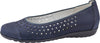 * Closing down sale 50% off Waldlaufer Hessima "punched" leather suede leather navy blue pump