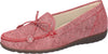 * Closing down sale 50% off Waldlaufer Hesima red & white dog tooth check leather loafer