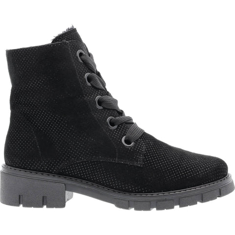 * Closing down sale 50% off ARA Dakota black nubuck leather sparkle leather lace boot