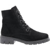 * Ara Dover chunky sole front zip leather black boot