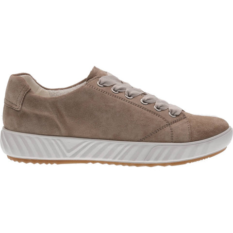 Ara Avio lightweight sole bamboo lined sueded leather lace up trainer