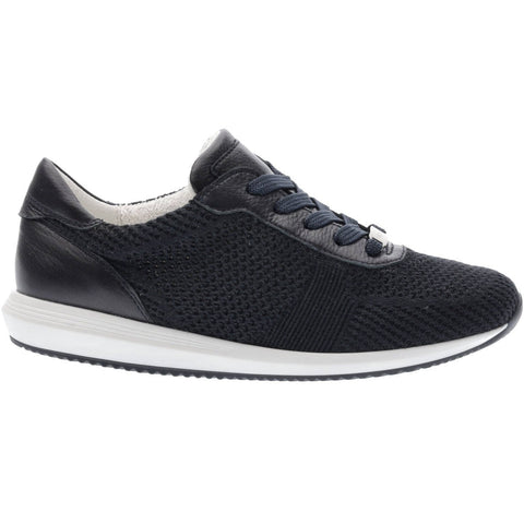 * Closing down sale 50% off Ara Fusion 4 Lissabon bamboo-lined navy blue leather and nubuck trainer shoe