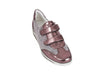 * Closing down sale 50% off Ara 2 strap grey metallic leather suede trainer loafer