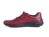 * Closing down sale 50% off Red leather lace up with zip