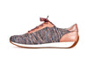 Ara Fusion 4 pink leather & textile trainer shoe