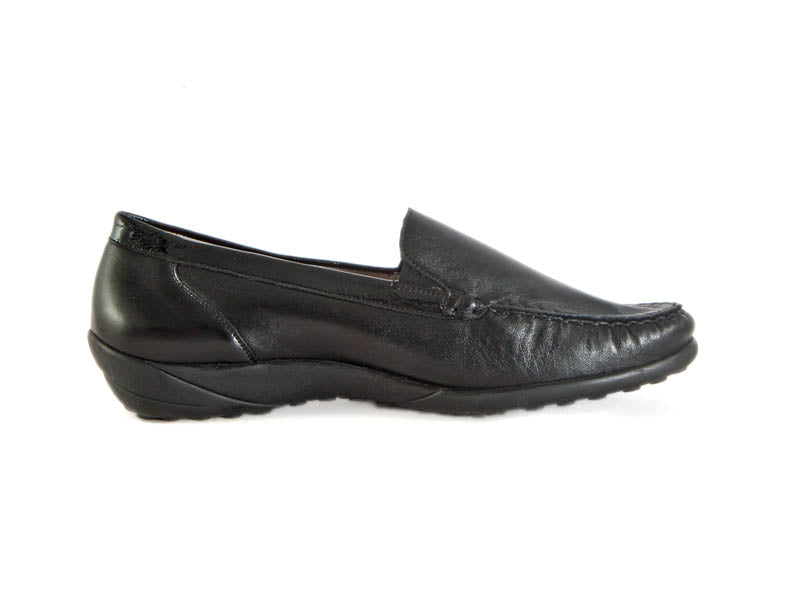 Klare wide fitting loafer in soft leather