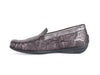 Harriet snake print leather moccasin