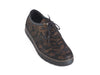 Wolky funky bronze textured leather lace up