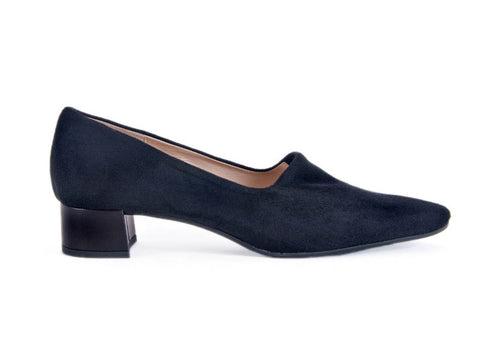 Hi Tec Fabric black loafer / trouser shoe