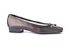 Riva Italian pewter leather pump