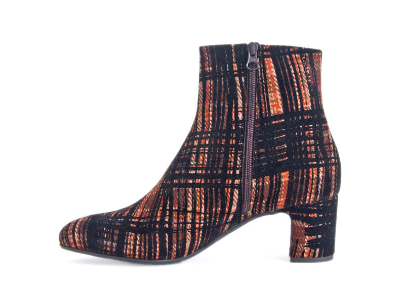 Tartan ankle boots uk store