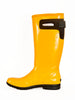 Bright yellow sunshine ladies wellie