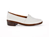 * Closing down sale 50% off Ara punched soft white leather loafer