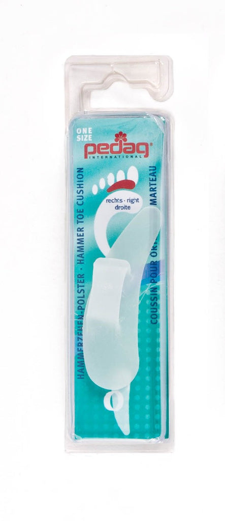 pedag gel cushion for hammer toes, in a clear protective case