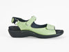 Wolky Salvia adjustable light green leather sandal