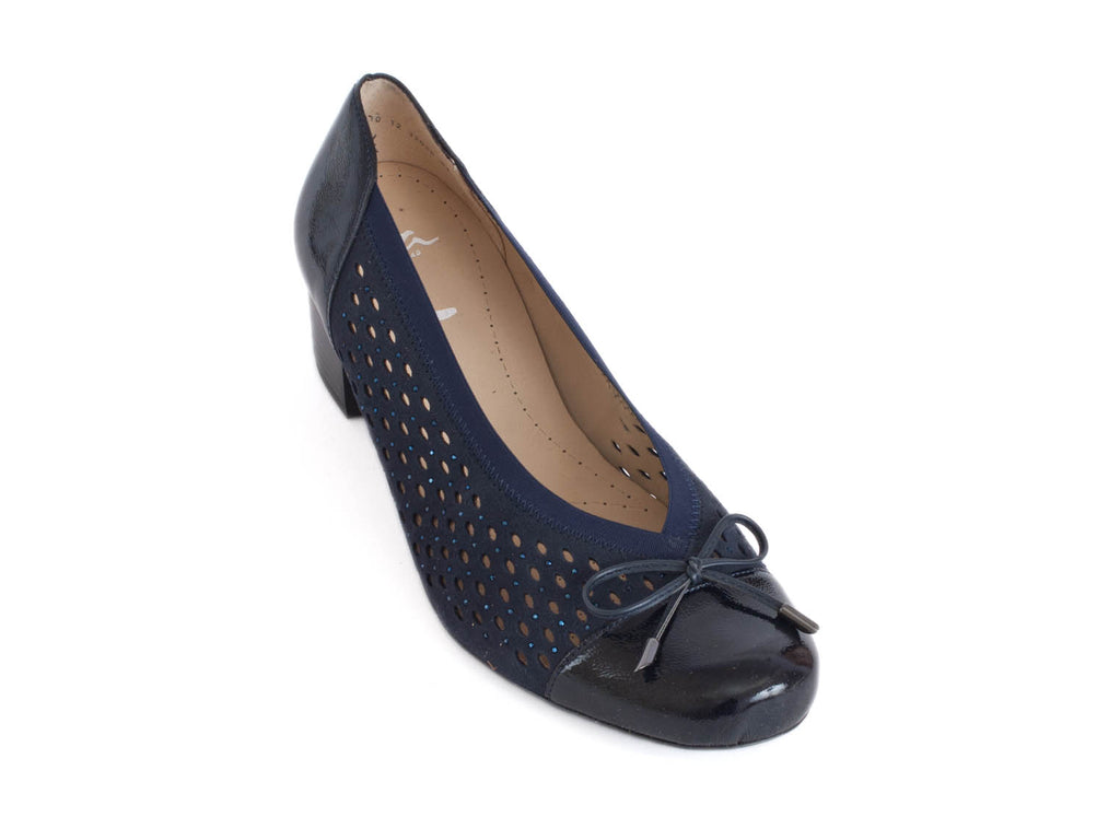 Ladies wide fit flat sale shoes