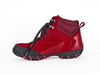 Mephisto red leather walking boot