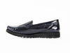 Hegli chunky sole black leather loafer