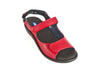 Wolky Salvia adjustable red leather sandal