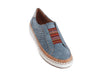 Ara pale blue suede loafer