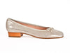 Riva mottled leather pump