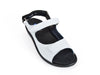 Wolky Salvia adjustable white leather sandal